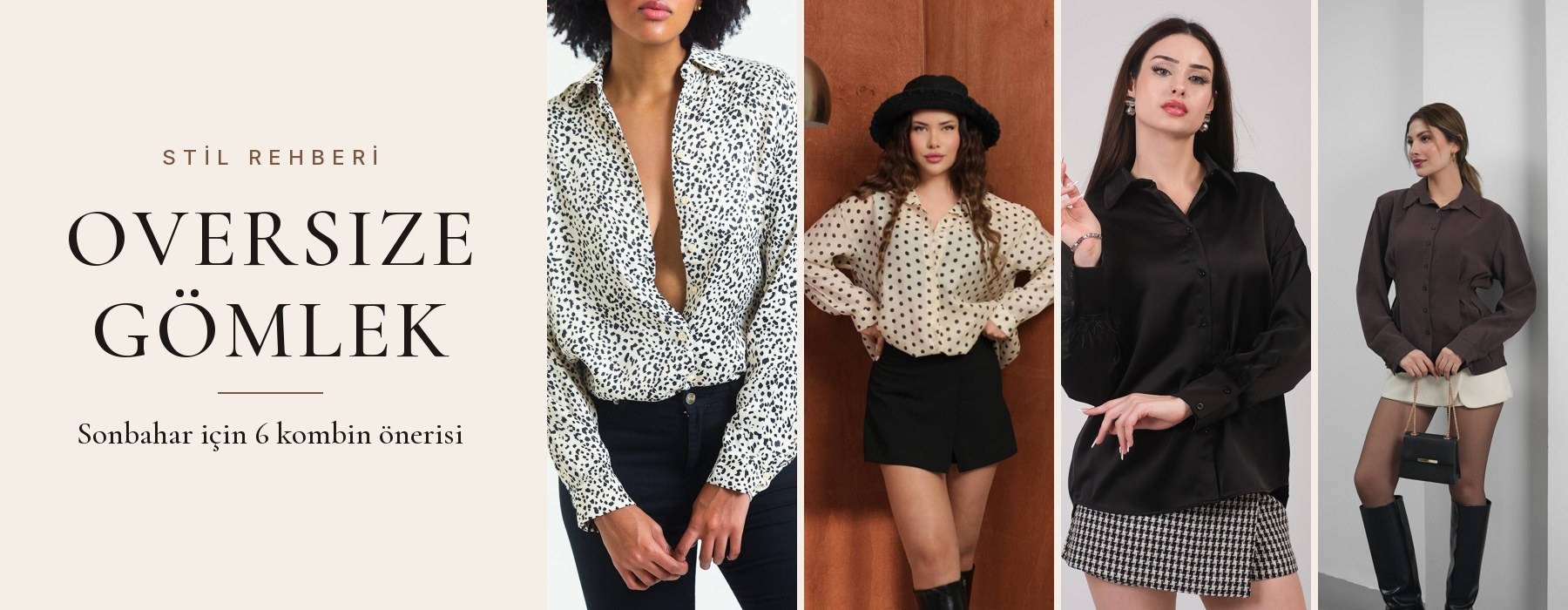 Oversize Gömlek Nasıl Kombinlenir? Sonbahar İçin 6 Kombin Önerisi